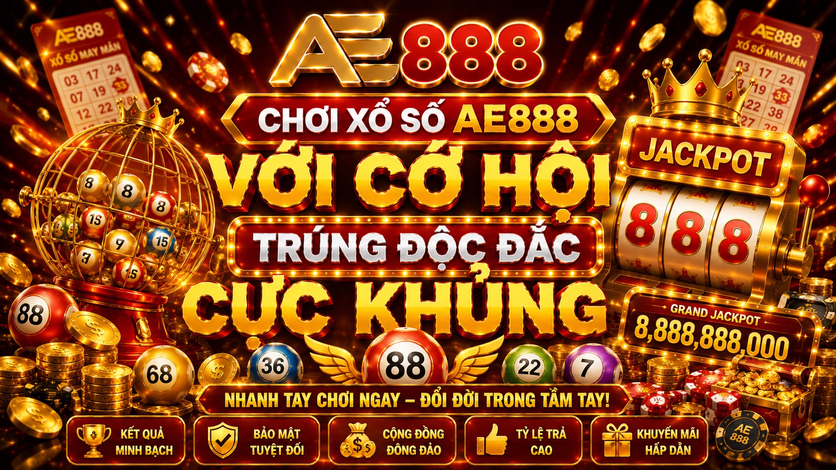 ae888 chơi xổ số với cơ hội trúng độc đắc cực khủng ae888 chơi xổ số với cơ hội trúng độc đắc cực khủng